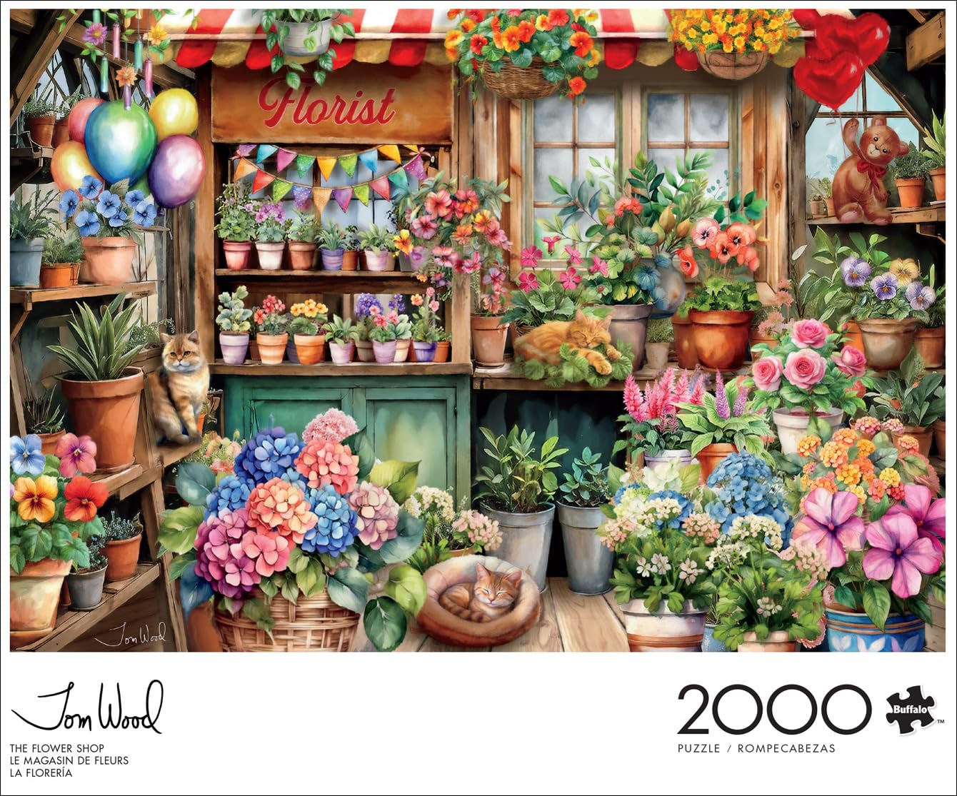 Amazon.com: Buffalo Games Tom Wood Jigsaw Puzzles, 2000 Piece